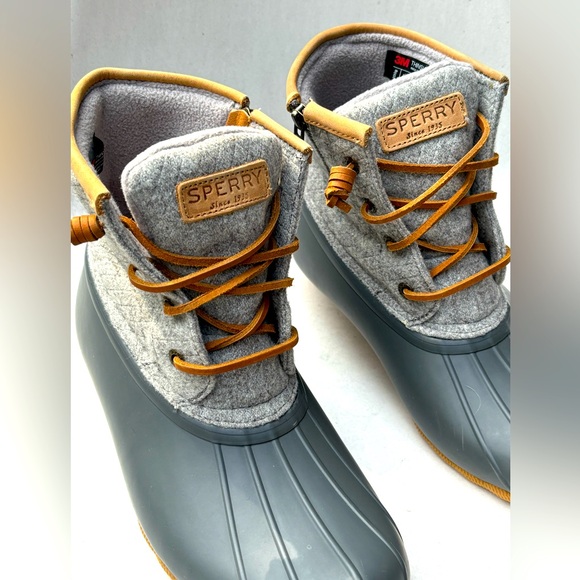 Sperry Saltwater Wool Duck Boots. Water Resistant With Thinsulate. Womans size 8 - Picture 9 of 14